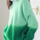 Round Neck Knit Sweater