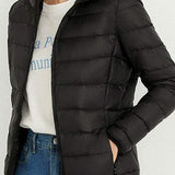 Warm Hooded Duck Down Jacket