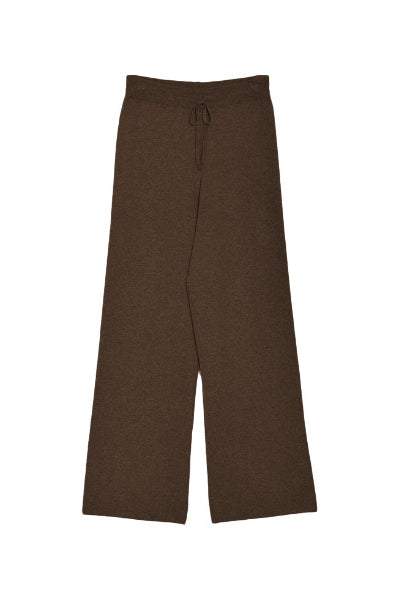 ベーシックニットマキシワイドパンツ　5色入 - liwisi