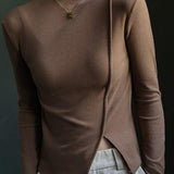 Turtle Neck Design Stretch Inner Shirt - 6 Colors Available