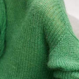 Round Neck Lace Knit Top - 5 Colors Available