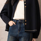 Elegant Air Cotton Bomber Jacket