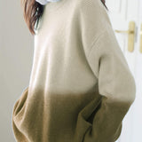 Round Neck Knit Sweater