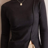 Turtle Neck Design Stretch Inner Shirt - 6 Colors Available