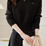 Low Neck Layering Knit Top