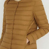 Lightweight Long Sleeve Duck Down Jacket