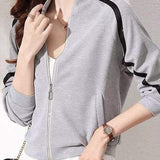 Cropped Baseball Jacket