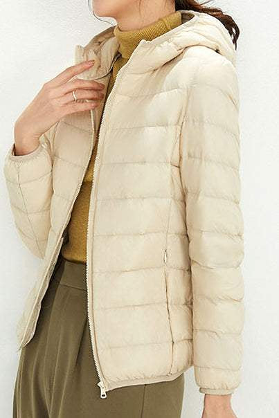 Warm Hooded Duck Down Jacket - liwisi