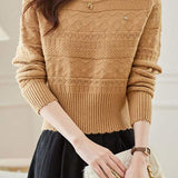 Low Neck Layering Knit Top