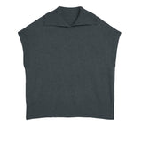 オブロングカラーシンプルニットベスト　6色入 - liwisi