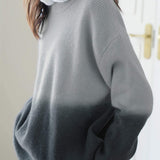 Round Neck Knit Sweater