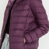 Warm Hooded Duck Down Jacket