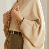 Dolman Sleeve Wool Cardigan - 4 Colors Available
