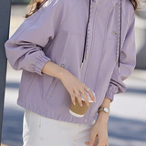 Casual Commuter Drawstring Hooded Long‑Sleeve Outerwear