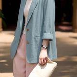 Casual Daily Linen Cotton Blazer