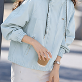 Casual Commuter Drawstring Hooded Long‑Sleeve Outerwear