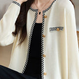 French Elegant Knit Coat - liwisi