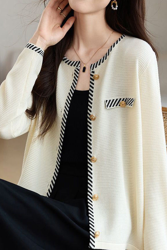 French Elegant Knit Coat - liwisi