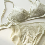 Mulberry Silk Lace Lingerie Set
