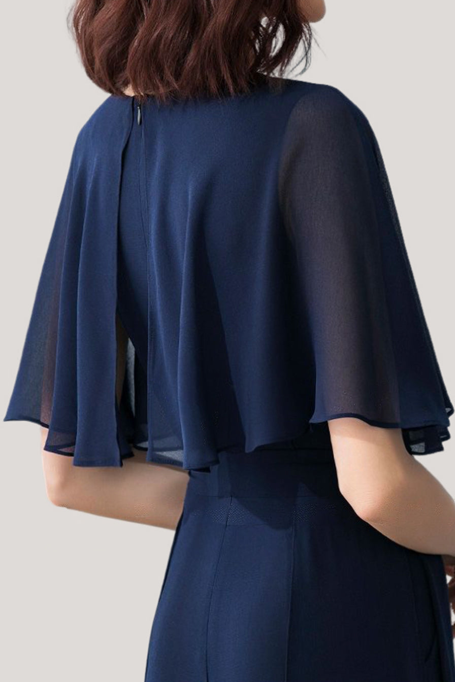 Ruffled sleeve jumpsuit – liwisi