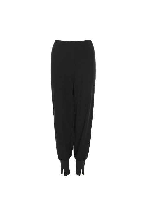 スリットヘムテーパードロングパンツ　3色入 - liwisi
